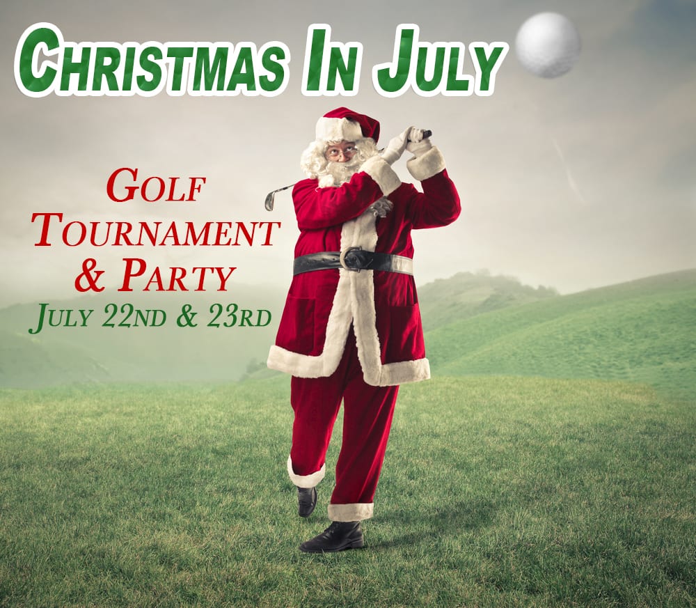 Christmas in July Golf Tournament Home Fur Good